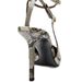 ZA2025 Autumn New Women's Shoes Snake Print Open Back Pointed Toe Stiletto Heels Fashionable Versatile One-Strap Sandals_vogvips.com