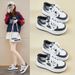 Little White Shoes Female Students Thick-soled Heightening Shoes Sports Board Shoes Casual Street Shoes_vogvips.com