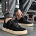 VASIBAEN 2025 Autumn New Canvas Shoes Versatile Casual Design Men's Shoe Trend_vogvips.com