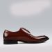 Regal Footwear European Style Pointed Toe Business Men's Formal Leather Low-top Lace-up Single Shoes Trendy_vogvips.com