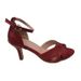 Elegant Open-Toe High Heel Sandals For Women - Sexy Stiletto Summer Dress Shoes With Ankle Strap (Sizes 34-43, Red)_vogvips.com