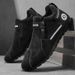 Men's Zipper Chelsea Slip-On Sneakers 2026 Breathable Boots Khaki Skate Shoes Non-Slip Durable Casual Athletic Footwear_vogvips.com