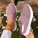Shoes, Women's Semi-support Casual Shoes, Plus Size Women's Shoes, Flying Mesh Shoes, One-foot Shoes, Women's Shoes_vogvips.com