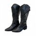 2026 New V-Neck Elastic Over-The-Knee High Heel High-Tube Knight Pointed Toe Long Boots_vogvips.com