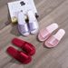 Shopkeeper's Recommendation: Candy-colored, Atmospheric Satin Home Slippers For Women, In Stock, Indoor Use, Non-slip, Soft Sole, Breathable_vogvips.com