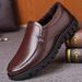 European Warm Series Leather Four Seasons Warm Fleece Lined Elderly Cotton Casual Men's Soft Sole Middle-aged Dad Shoes_vogvips.com