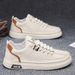 Summer New Breathable For Male Students Versatile White Men's Sports And Leisure Board Trendy Shoes_vogvips.com
