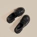 Plus Size Women's 41-43 Small Leather Shoes Women Spring Autumn Thick Sole Loafers 2024 Black High Chunky Heel Trendy_vogvips.com