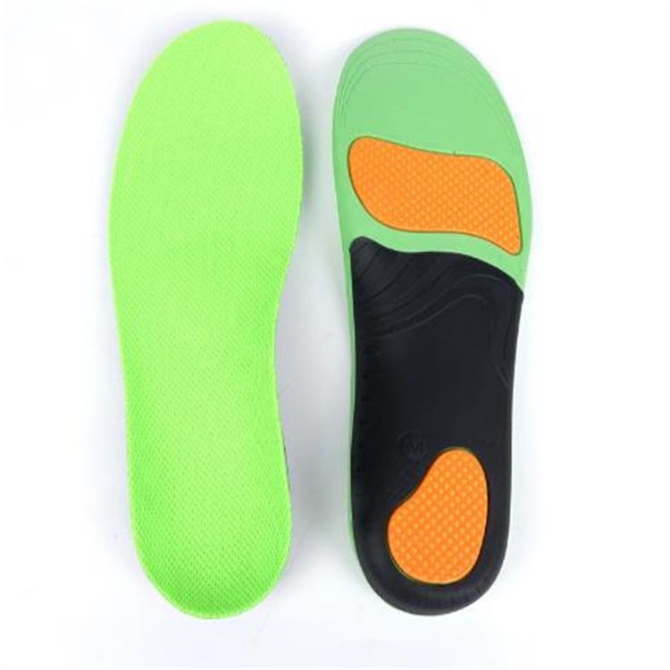 Thickening and elevating pad Sports insole Shock absorbent breathable high spring high arch foot flat foot support correction_vogvips.com