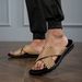 Fashionable Soft Soled Men's Slippers, Beach Shoes, Casual Comfortable Home And Outdoor Wear, Dual-use Sandals_vogvips.com