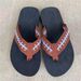 Shoes Foreign Trade Large Size Sandals For Women New Style Clip Toe Embroidery Thick Bottom Casual Flat Slippers Women Flip Flops_vogvips.com