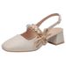 Women's Summer 2026 New Style Open-toe Sandals Outdoor Wear, French Style, Suitable Pairing With Skirts, Comfortable The_vogvips.com