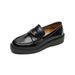High-end Loafers Women's Platform New Temperament Retro British Small Leather Shoes_vogvips.com