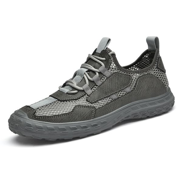 Handmade Shoes Refreshing Mesh Men's Shoes Outdoor Mountaineering Men's Shoes Travel Outdoor Sports Flying Woven Mesh Shoes_vogvips.com