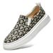 Men's Low-top Foot-fitting One-pedal Casual Board Shoes Round Head Breathable Non-slip Thick-soled Loafers_vogvips.com