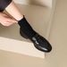 In Stock 2918 Retro Slip-on Loafers For Women, British Style, Sole, Versatile Small Shoes, Soft Leather Round_vogvips.com