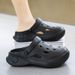 Soft, Cushioned Platform Clog Sandals For Summer Outdoor Wear, 2026 New‑style EVA‑soled Non‑slip Beach And Seaside Flip‑flops For Men._vogvips.com