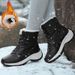 Snow Women Boots Plus Size Ladies Shoes Lace-Up Women Shoes Platform Warm Ankle Boots New Botas Mujer Women's Winter Footwear_vogvips.com