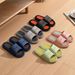Massaging Slippers for Men And Women with Acupressure Pads Non-Slip Pressure Point Mats Summer PVC Foot Massage Shoes_vogvips.com