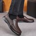 Euro Step Casual Summer New Hollow Out Genuine Leather Soft Sole Men's Middle-aged And Elderly Dad Shoes Men_vogvips.com