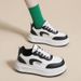 White For Women, Spring New Casual Versatile Student Board Single Shoes, Korean Version Thick Soled Height_vogvips.com