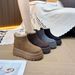 2025 Winter New Versatile Snow Thick Sole Non-Slip Fleece-Lined Short Women Warm Retro Fashion Boots_vogvips.com