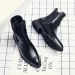 Mens Fashion Casual Ankle Boots Leather Comfortable Sliding In Winter Mens Shoes Large Size 38-48 240930_vogvips.com