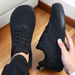 Mesh Barefoot Men's Wide Toe Minimalist Lightweight Breathable Shoes Designer Running Shoe Casual Sneakers_vogvips.com