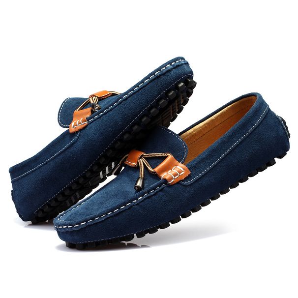New Spring And Summer Le Fu Bean Men's Casual Lazy Shoes, Hot Selling, One Step Stepping, Lightweight Driving Shoes_vogvips.com