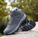 Outdoor High-top Mountaineering Sneakers Mesh Breathable Non-slip Wild Climbing Wear-resistant Mountaineering Shoes_vogvips.com