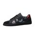 Men's German Army Trainers | Water-Resistant Leather Casual Sneakers | Breathable & Odor-Resistant Low-Top Black Shoes_vogvips.com