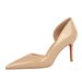 9265-A European And American Style Elegant Fashion Pointed-toe High-heeled Shoes For Women, Shallow Patent Leather_vogvips.com