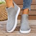Large Size Wome's 2025 Ew With Icreased Elasticity Iside, Casual Sports Board Shoes, Flat Sole Sigle Shoes For_vogvips.com