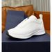 Spring And Autumn British Style Slip-On Front Zipper Thick Sole Shock-Absorbing Loafers Fashionable Lightweight_vogvips.com