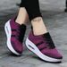 2026 Spring New Casual Women's Versatile Soft Sole Breathable Knitted Mom Height Increasing Square Dance Shoes Export_vogvips.com