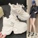2025 Summer New 9cm Height Increasing Women's Thick Sole Petite High Heel Dad Versatile Sports Casual Shoes_vogvips.com