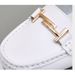 Spring And Autumn Genuine Leather Flat Casual Slip-on Loafers, Soft-soled Versatile Mom Shoes, Lightweight Women's_vogvips.com
