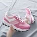 Spring And Autumn Korean Style New Mesh Sneakers Female Students Low-top Casual Women's Running Single Shoes For Women_vogvips.com