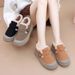 Women's 2025 Winter New Style Warm And Comfortable Thick-soled One-foot Cotton Shoes_vogvips.com