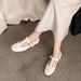 Cameido Women's Retro T - Strap Mary Janes Soft Sole And Upper Spring Casual Flat Granny Shoes_vogvips.com