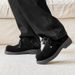 Martin Boots Japanese Retro Cow Velvet Big Head Derby Shoes Men's Tooling Boots Short Boots_vogvips.com