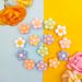 Resin Small Flower Can Love Card Shoe Flower Shoe Buckle_vogvips.com