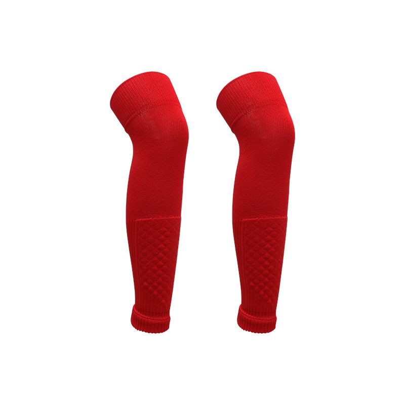 Over-the-knee Football Shin Guards Socks For Adults And Children Breathable Soft Sports Leg Socks Compression Long Calf Socks_vogvips.com