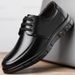 Spring And Autumn New Leather Casual Board Business Driving Bean Lazy Shoes Men's_vogvips.com