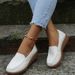 New Doudou For Women In The Summer Of 2026, Round Headed Flat Bottomed Simple Casual Mom Shoes_vogvips.com