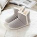 Cross-Border Slippers Maternity Shoes High-Top Knitted Autumn Winter Women's Warm Indoor Outdoor Snow Boots_vogvips.com