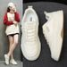 Mesh Dad Shoes For Women Thick Soled Platform Shoes 2025 Spring New All Match Popular Small Height Enhancing Casual Women's Shoes_vogvips.com