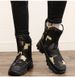 2025 Outdoor Winter Black Comfortable Snow Boots, ,Men's Camouflage Printed Winter Mid-top Fleece Thickened Cotton Shoes, Anti-slip Boots_vogvips.com
