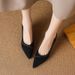 Simon Laina French-style Matte Pointed-toe Stiletto High-heeled Shoes For Women, 2026 New Spring And Autumn Shallow_vogvips.com