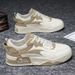 Men's New Summer Breathable Black And White Panda Sneakers Men's Casual Sports Thick Bottom Non-slip Mesh Shoes_vogvips.com